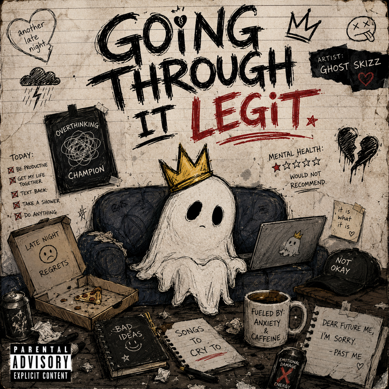 Ghost Skizz - Going Through it Legit. - album image