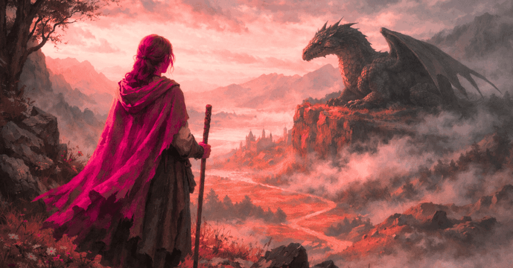 Dragon at the border.